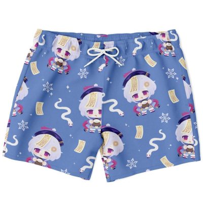 Qiqi Genshin Impact Swim Trunks