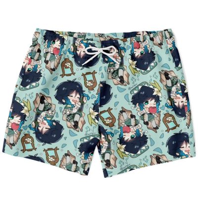 Venti Genshin Impact Swim Trunks