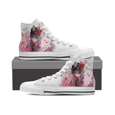 Genshin Hutao Canvas Shoes