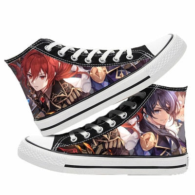 Genshin Impact Diluc/Mona Art Shose