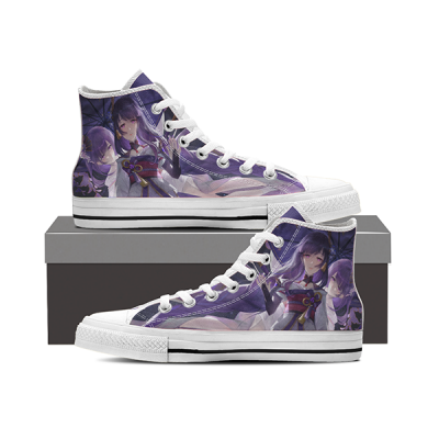 Puple Raiden Shogun Genshin Shoes Sneakers