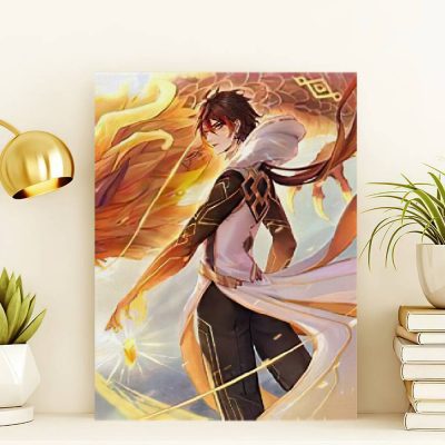Raiden Shogun Impact 3D Wall Art