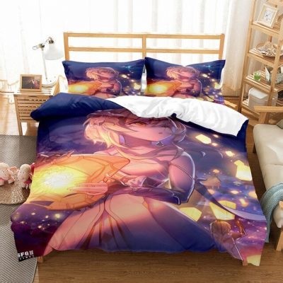 Bedding Set Genshin Impact Game Kids 3d Style 9