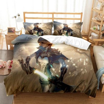 Bedding Set Genshin Impact Game Kids 3d Style 7