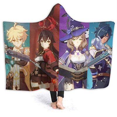 MaiYaca ver 4 character Impact Hooded Blanket
