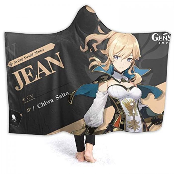genshin impact hooded blanket 3d print thick blanket for kids teens adu 124 - Genshin Impact Store