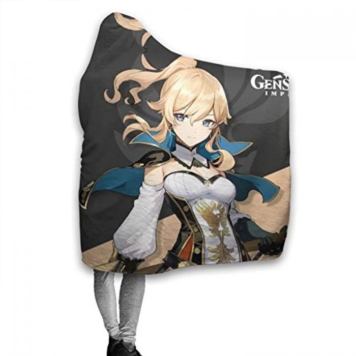 genshin impact hooded blanket 3d print thick blanket for kids teens adu 128 - Genshin Impact Store