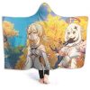 genshin impact hooded blanket 3d print thick blanket for kids teens adu 131 - Genshin Impact Store