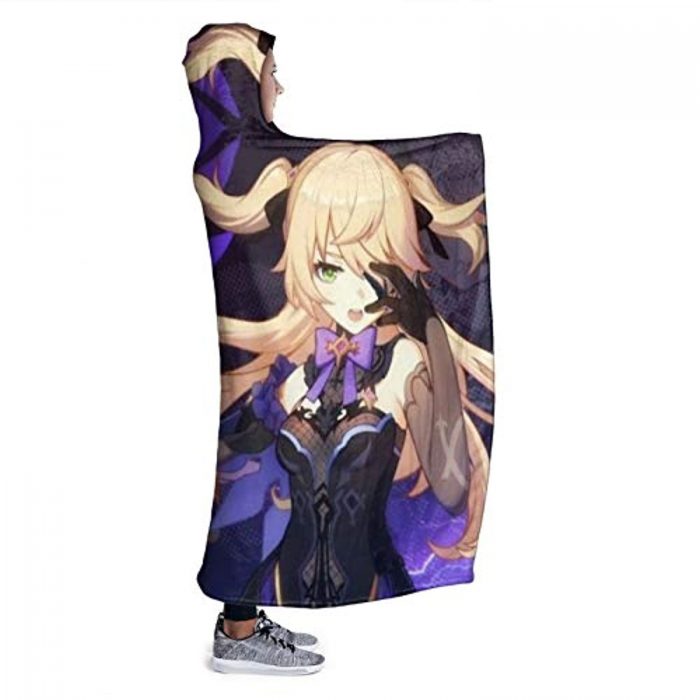 genshin impact hooded blanket 3d print thick blanket for kids teens adu 161 - Genshin Impact Store