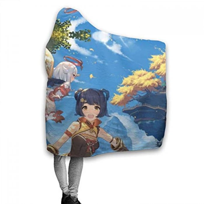 genshin impact hooded blanket 3d print thick blanket for kids teens adul 37 1 - Genshin Impact Store