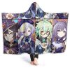 genshin impact hooded blanket 3d print thick blanket for kids teens adult 5 - Genshin Impact Store