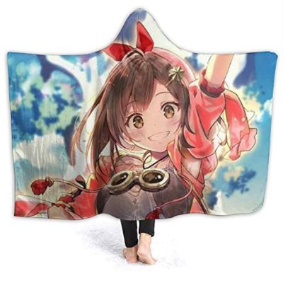 Petty Liyue Impact Hooded Blanket