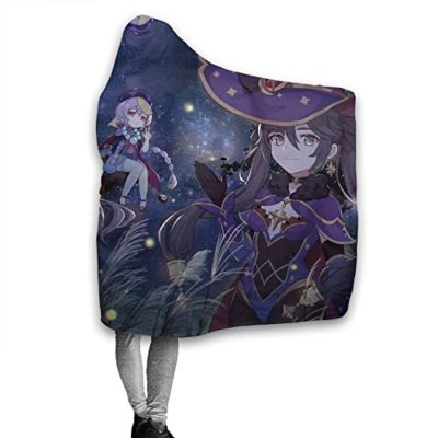 genshin impact hooded blanket cozy thick hooded blanket 34 - Genshin Impact Store