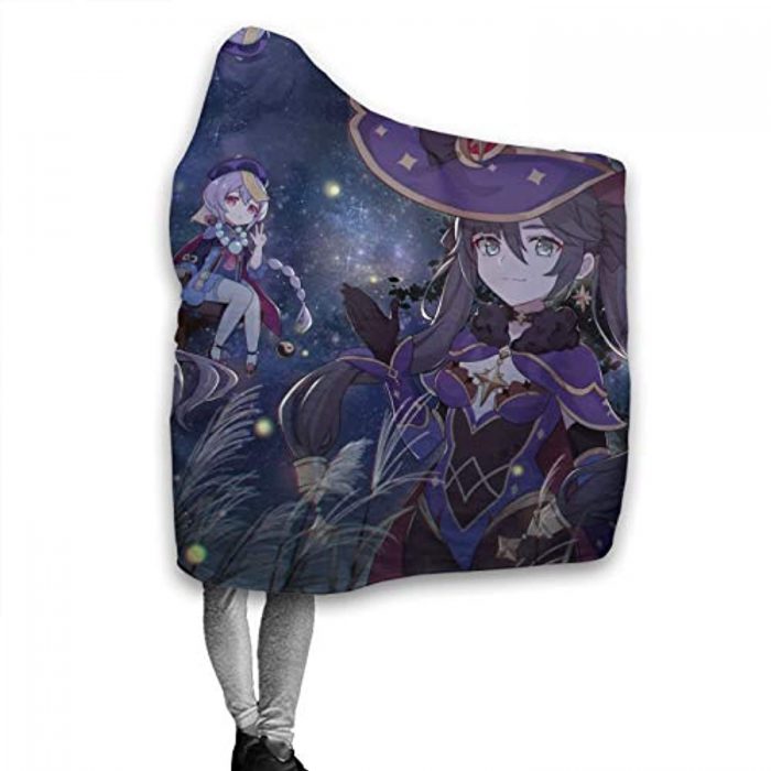 genshin impact hooded blanket cozy thick hooded blanket 34 - Genshin Impact Store