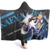 genshin impact hooded blanket kaeya cozy thick hooded blanket - Genshin Impact Store