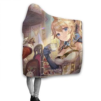 genshin impact hooded blanket klee cozy thick hooded blanket 18 - Genshin Impact Store