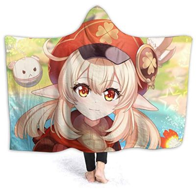 Klee Cute Impact Hooded Blanket