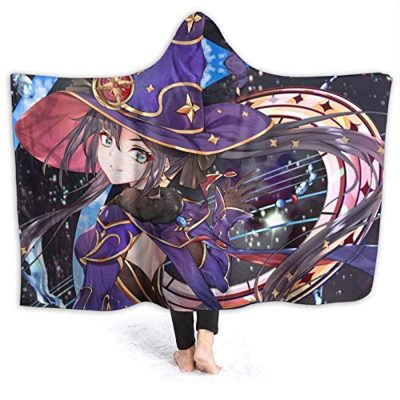 Ganyu Albedo Impact Hooded Blanket