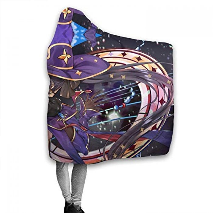 genshin impact hooded blanket lisa cozy thick hooded blanket 5 - Genshin Impact Store