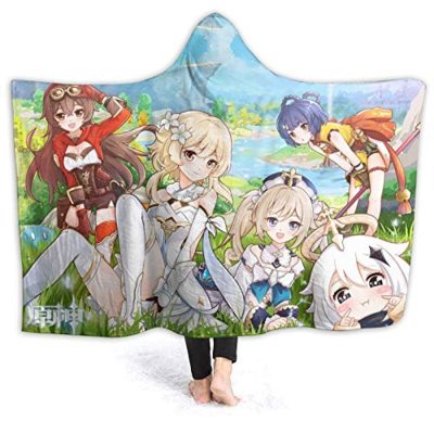 Xianrenge Lerret Maleri Impact Hooded Blanket