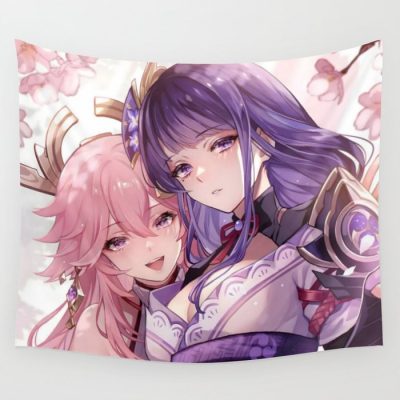 Komi Shouko San Impact Wall Tapestry