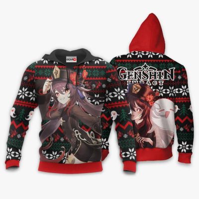 Hu Tao Custom Genshin 3D Hoodie