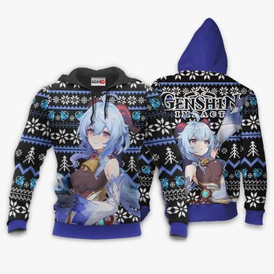 Ganyu Custom Genshin 3D Hoodie