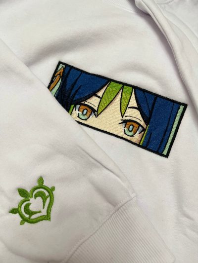 Genshin Impact Tighnari Embroidered Hoodie + Sleeve