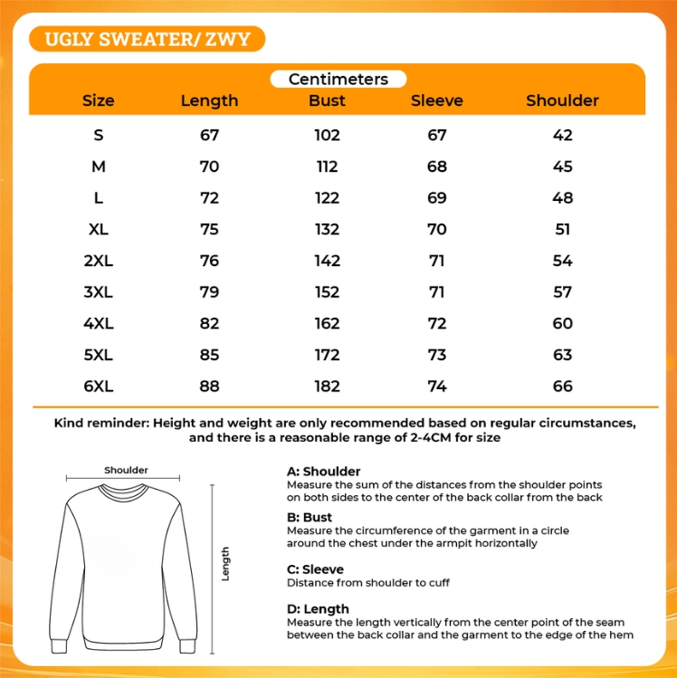 3D UGLY SWEATER - Genshin Impact Store