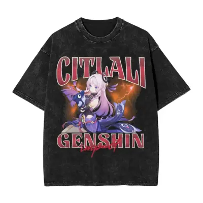 Genshin Impact Citlali Washed T-Shirt