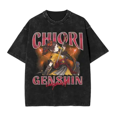 Genshin Impact Chiori Washed T-Shirt