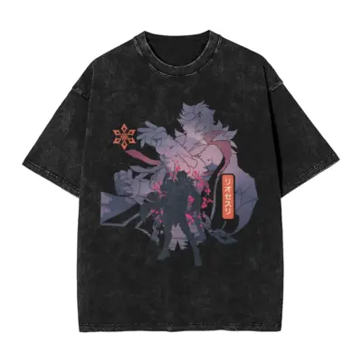 Genshin Impact New Washed T-Shirt