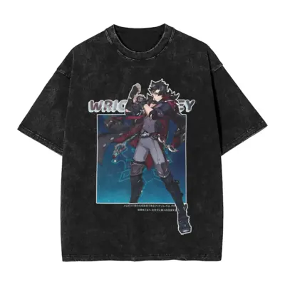 Genshin Impact New Design Washed T-Shirt
