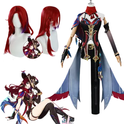 Chasca Cosplay Costume Genshin Impact Full Set Anime
