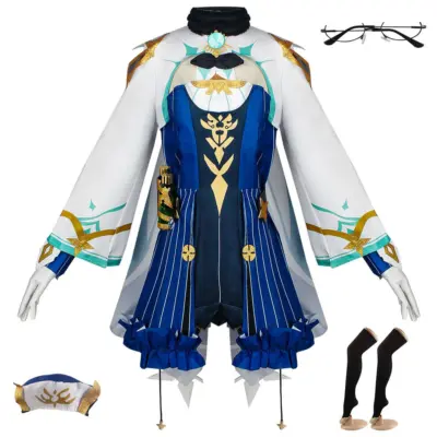 Genshin Impact Sucrose Cosplay Costume Adult Carnival Uniform