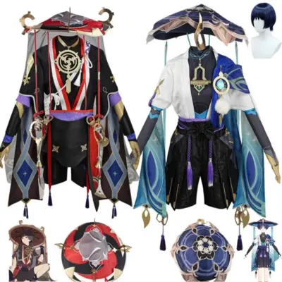 Wanderer Cosplay Balladeer Costume Genshin Impact